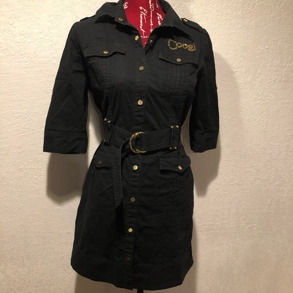 Coogi black mini dress - Picture 3 of 8